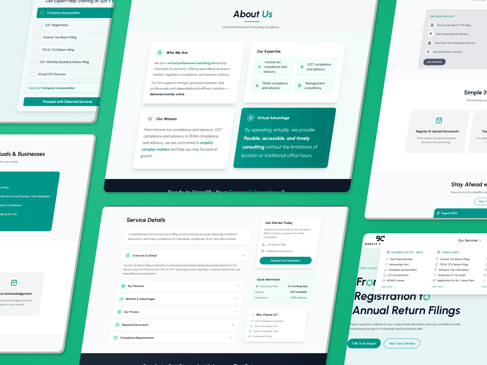 About web app screenshot