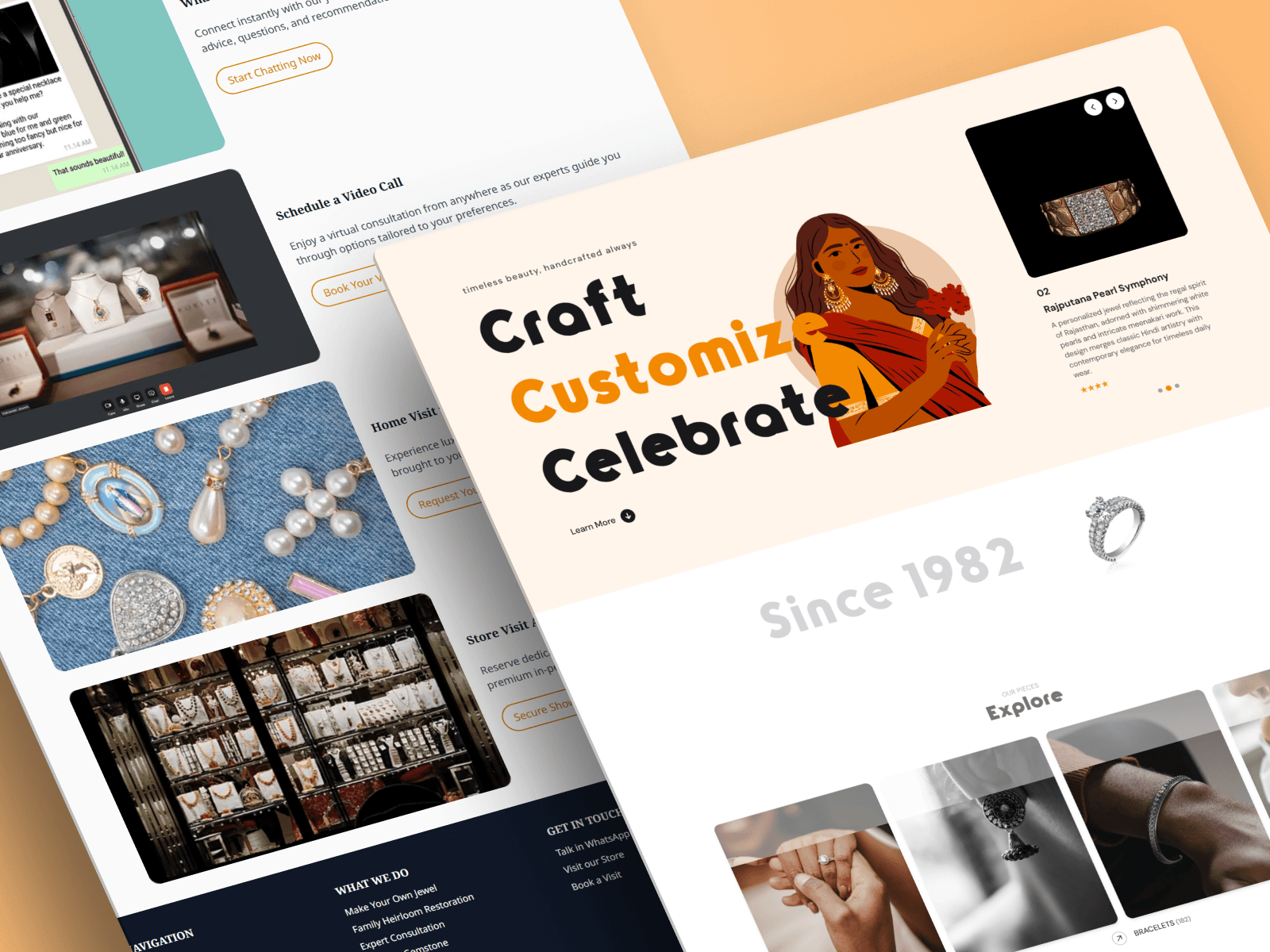 Mahaveer Jewel website hero