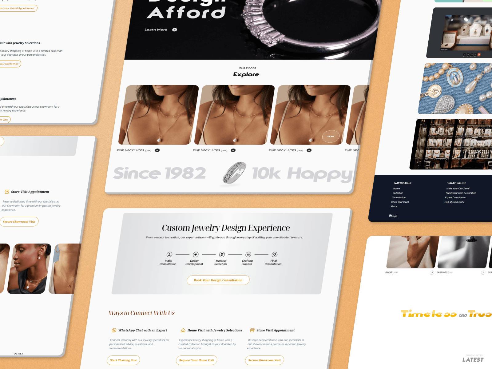 Early structure exploration